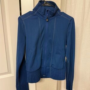 lululemon athletica Royal Blue Bomber Jacket